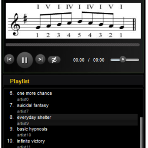 HTML5 MP3 Player for Joomla